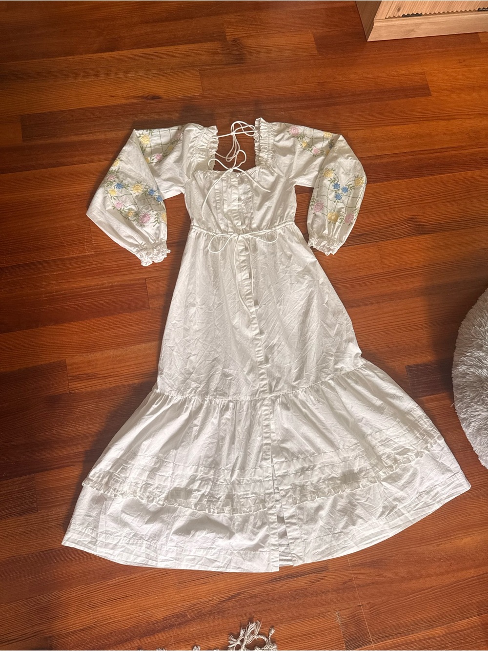 Damson Madder Junia Embroidered Dress View 5
